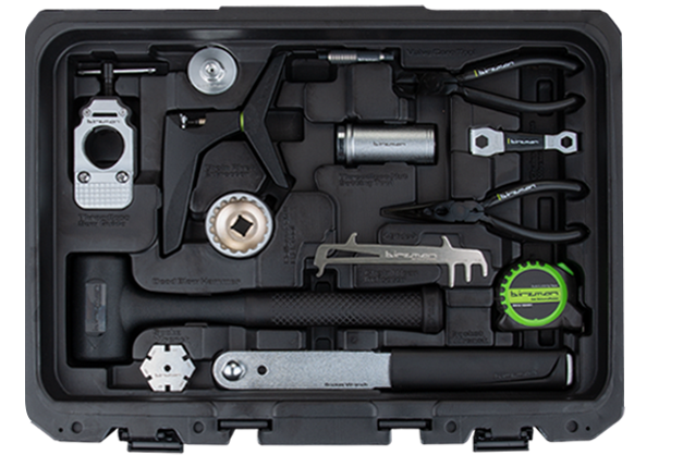 Birzman essential Tool Box bicicleta maletín de herramientas partes 13 reparación de montaje